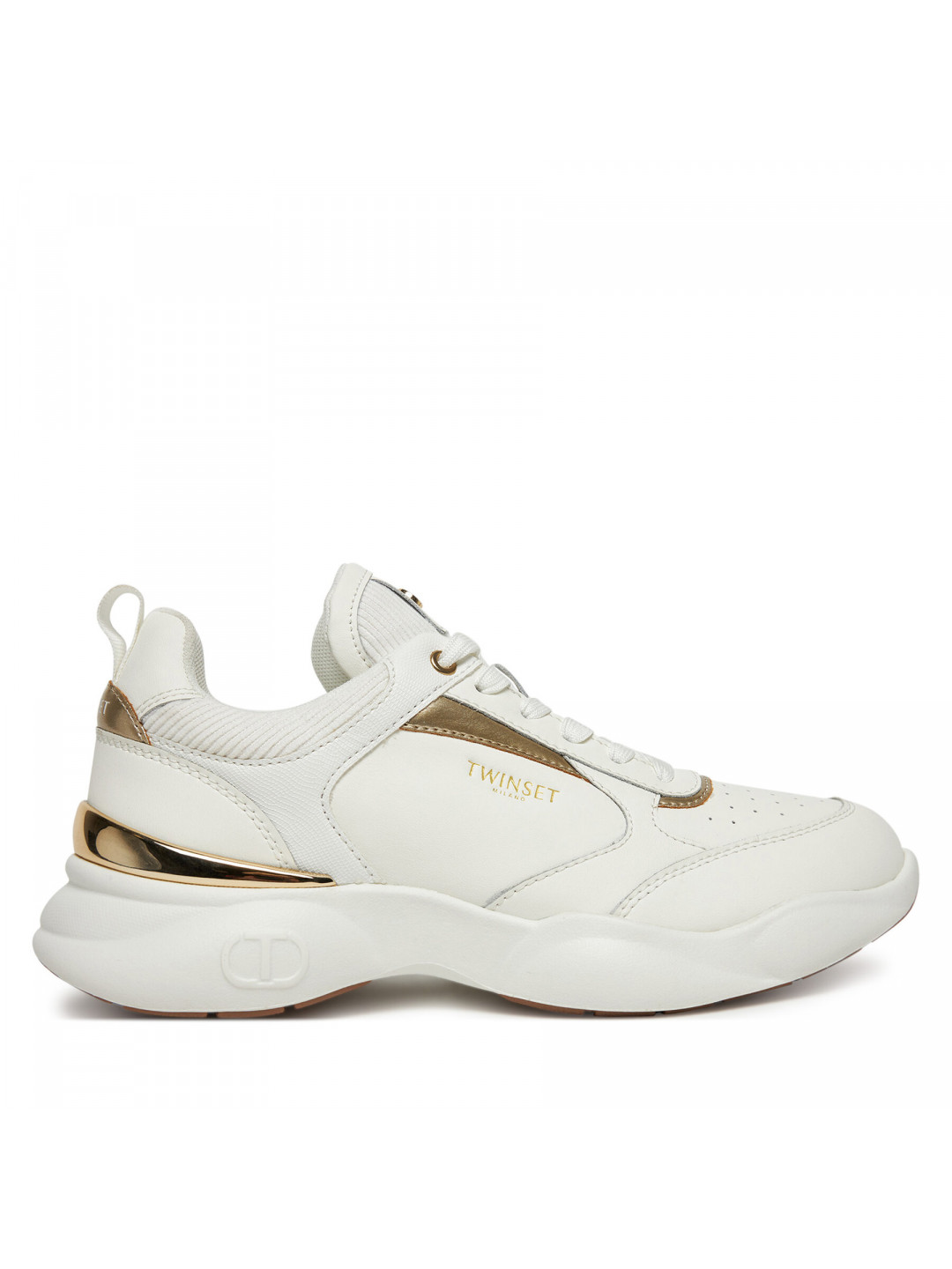 Sneakersy TWINSET 251TCP054 Bílá